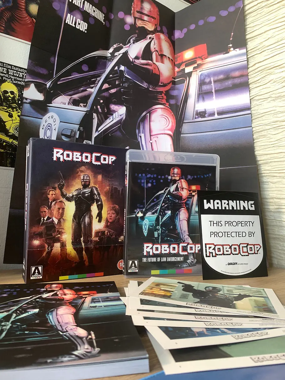 Blu-ray zu RoboCop von Arrow Video