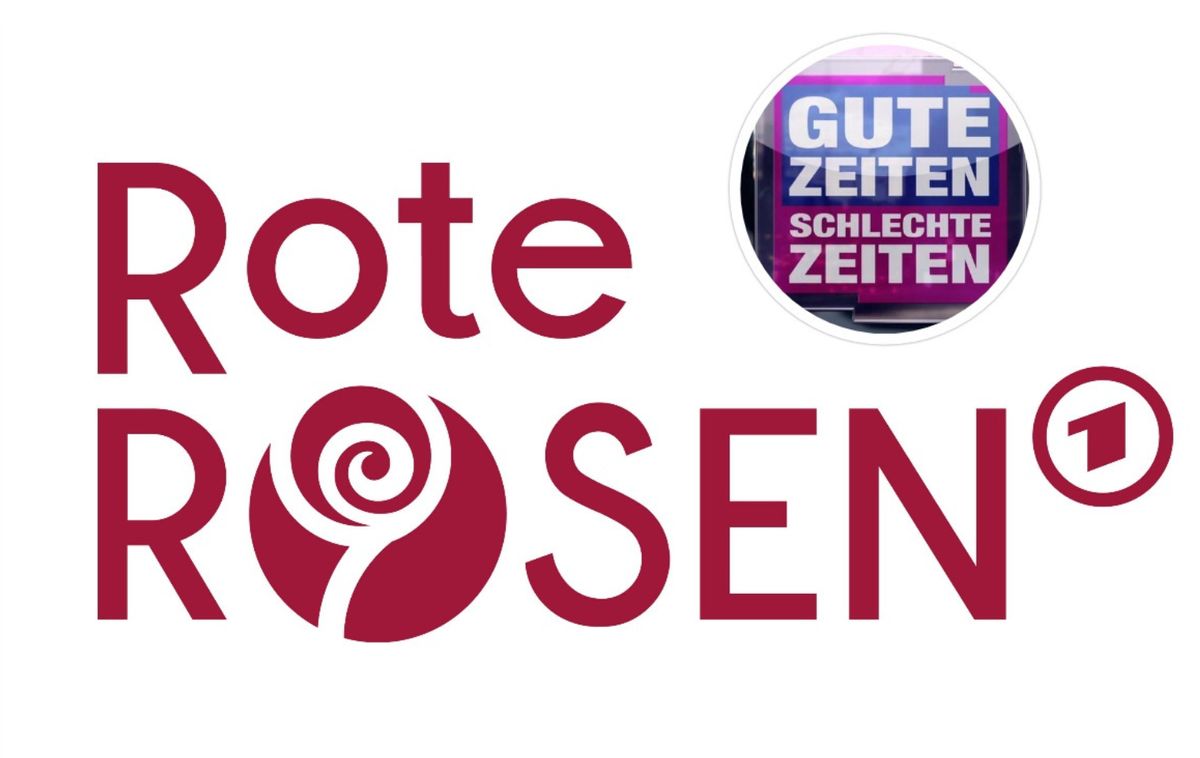 GZSZ und Rote Rosen Logo vereint