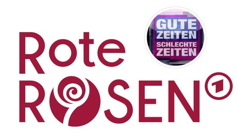GZSZ und Rote Rosen Logo vereint - Foto: RTL/ ARD