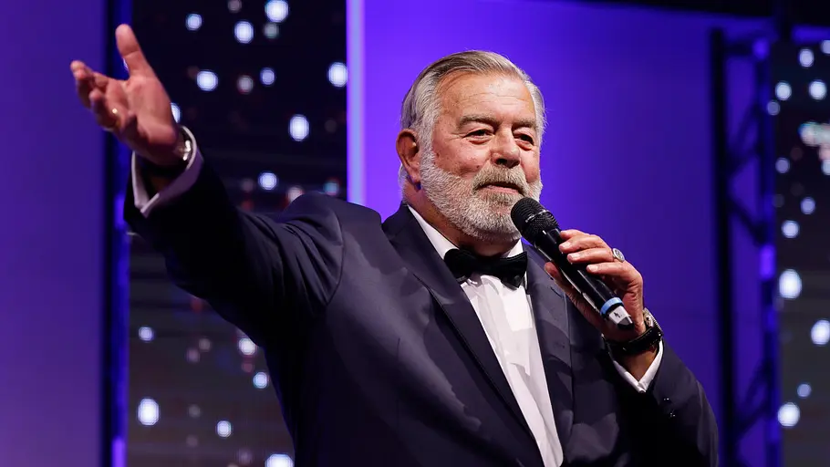 Harry Wijnvoord. RTL-Show mit Moderator Harry Wijnvoord.