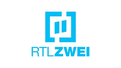 Das hellblaue RTL ZWEI Logo auf weißem Hintergrund.  - Foto: RTL Zwei