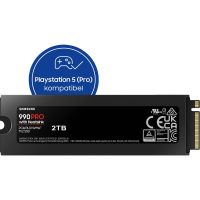 SAMSUNG 990 PRO – 2 Terabyte, mit Kühlkörper