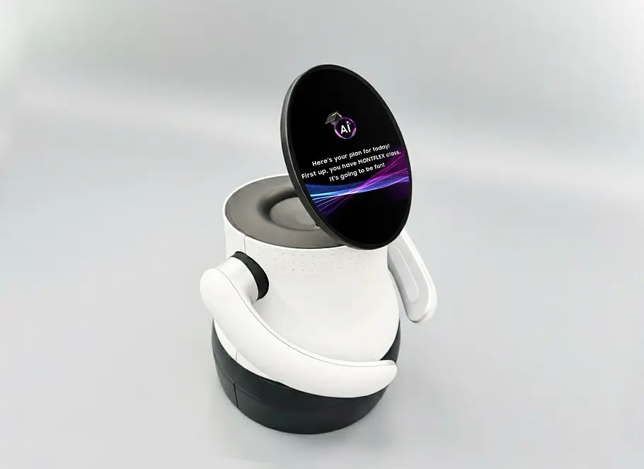 samsung-ai-oled-bot-ces-2026-tvmovie Der Samsung AI-OLED-Bot.