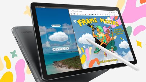 Das Produkbild des Samsung Galaxy Tab S10 Lite mit S Pen in weiß.  - Foto: TVM/ PR