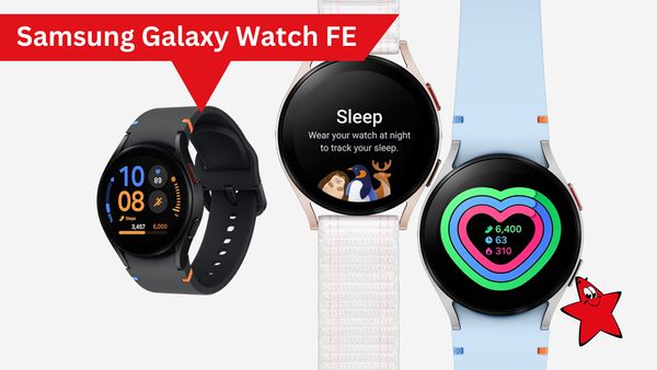 Samsung Galaxy Watch FE Uhr Smartwatch Vergleich Apple - Foto: tvmovie/PR