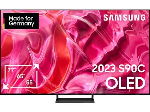 SAMSUNG OLEDGQ65S90CAT OLED TV (Flat, 65 Zoll / 163 cm, OLED 4K, SMART TV, Tizen)