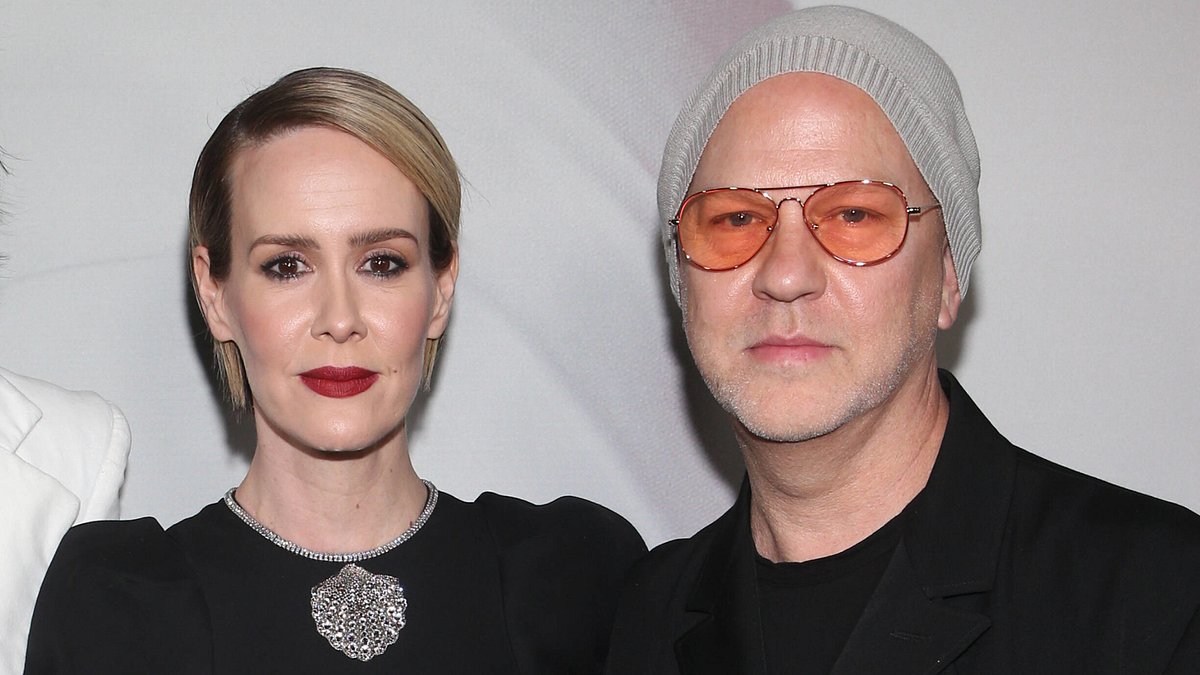Sarah Paulson & Ryan Murphy bei der Feier zur 100. Folge von American Horror Story