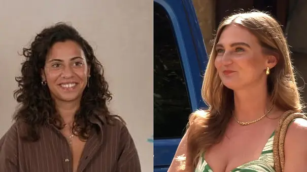 Sarah und Melis lernten sich bei „First Dates Hotel“ kennen. - Foto: RTL+/Screenshot
