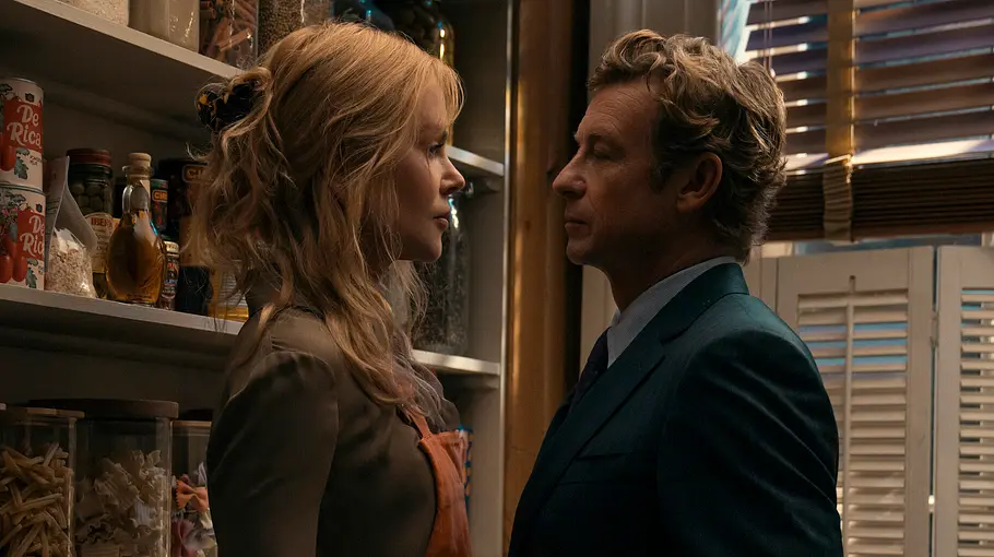 „Scarpetta“ Staffel 1 Kay Scarpetta (Nicole Kidman) und Benton Wesley (Simon Baker) in „Scarpetta“ Staffel 1.