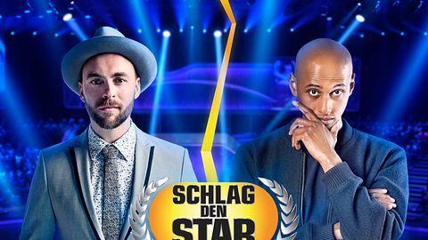 Das offizielle Schlag den Star Logo mit Max Mutzke und Teddy Teclebrahan - Foto: ProSieben