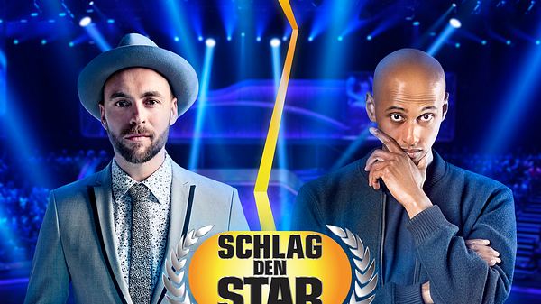 Das offizielle Schlag den Star Logo mit Max Mutzke und Teddy Teclebrahan - Foto: ProSieben