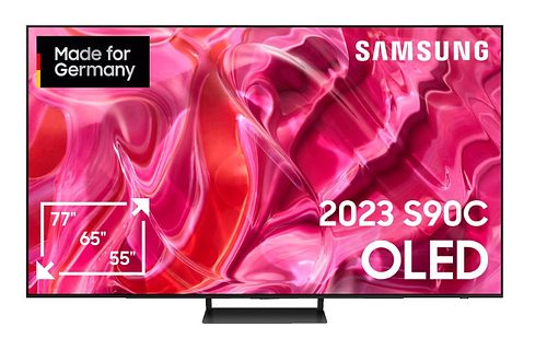 Samsung OLEDGQ77S90CAT OLED TV (Flat, 77 Zoll / 195 cm, OLED 4K, SMART TV, Tizen)