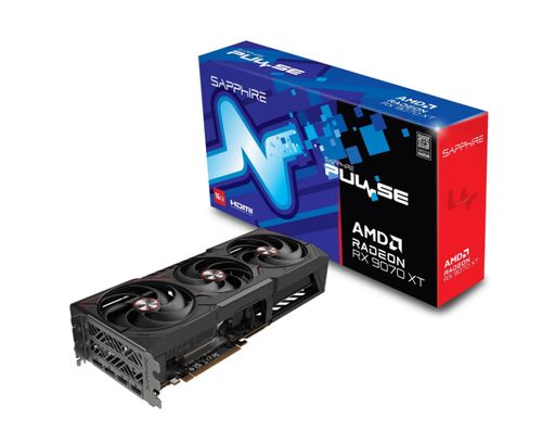 SAPPHIRE PULSE AMD Radeon™ RX 9070 XT GAMING Grafikkarte 16GB GDDR6 HDMI/DP