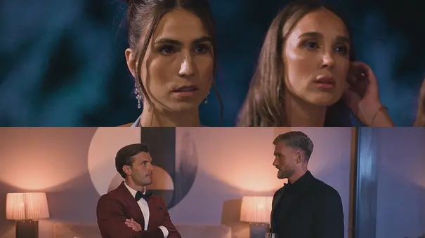 Entsetzen bei Sebastian Pauls Die Bachelors-Kandidatinnen. Wie geht es nach seinem Abbruch für sie weiter? - Foto: RTL