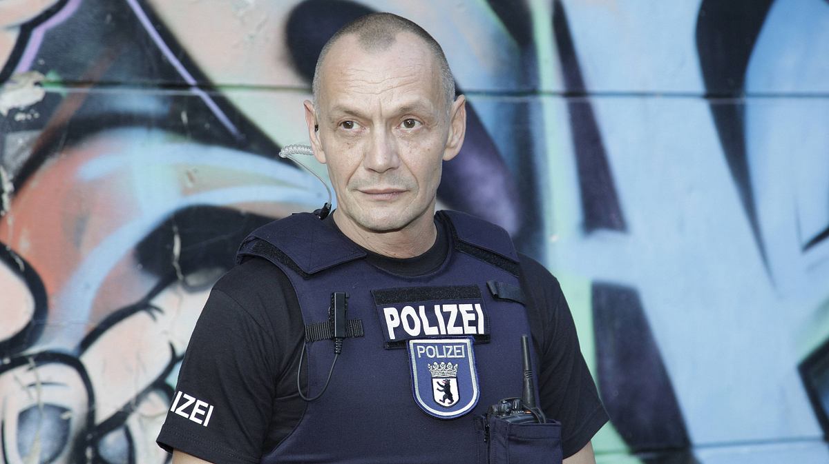 Torsten Michaelis bei einem Fototermin zur Serie „Heiter bis tödlich“.