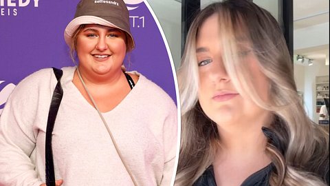 Links: SelfieSandra 2020, rechts: SelfieSandra mit blonden Haaren nach „Let’s Dance“-Aus 2025 - Foto:  IMAGO / Future Image & Instagram/SelfieSandra