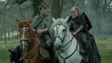 Dunk und Ser Arlan auf dem Pferd. - Foto: Steffan Hill/HBO