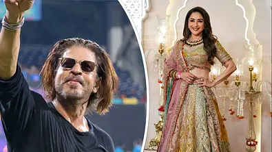 Bollywood-Ikonen Shah Rukh Khan und Madhuri Dixit begeistern mit Tanz-Performance - Foto: Collage: IMAGO / Zuma Press Wire / IMAGO / Press Trust of India