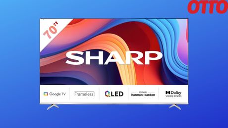 70 Zoll Knaller TV von Sharp: So sparst du fast die Hälfte auf den OLED-TV bei Otto - Foto: TV Movie / PR