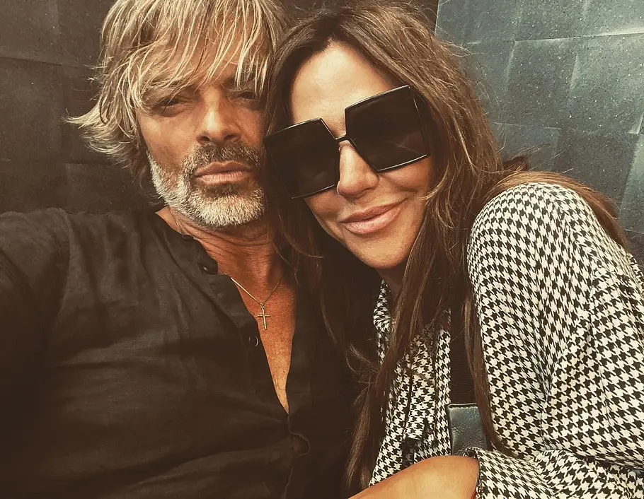 Simone Thomalla & Ex-Freund DJ Nicolino Hermano auf einem Instagram-Foto.