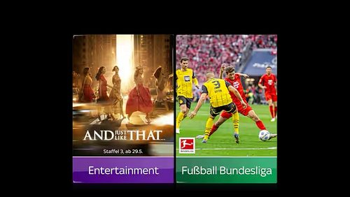 Bundesliga und 2. Bundesliga + Entertainment Paket