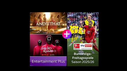 Serien inkl. Netflix, Bundesliga-Freitag