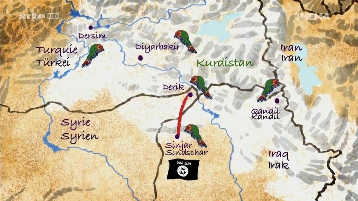 Der Freiheitskampf der Kurdinnen Der Freiheitskampf der Kurdinnen