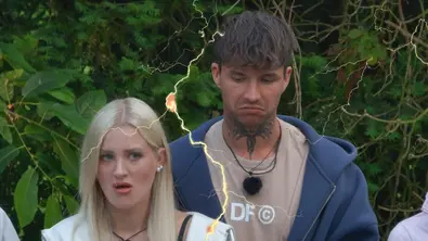 Edda und Micha schauen schockiert und enttäuscht - Foto: RTL / Kollage: tvmovie.de Edda und Micha schauen schockiert und enttäuscht - Foto: RTL / Kollage: tvmovie.de