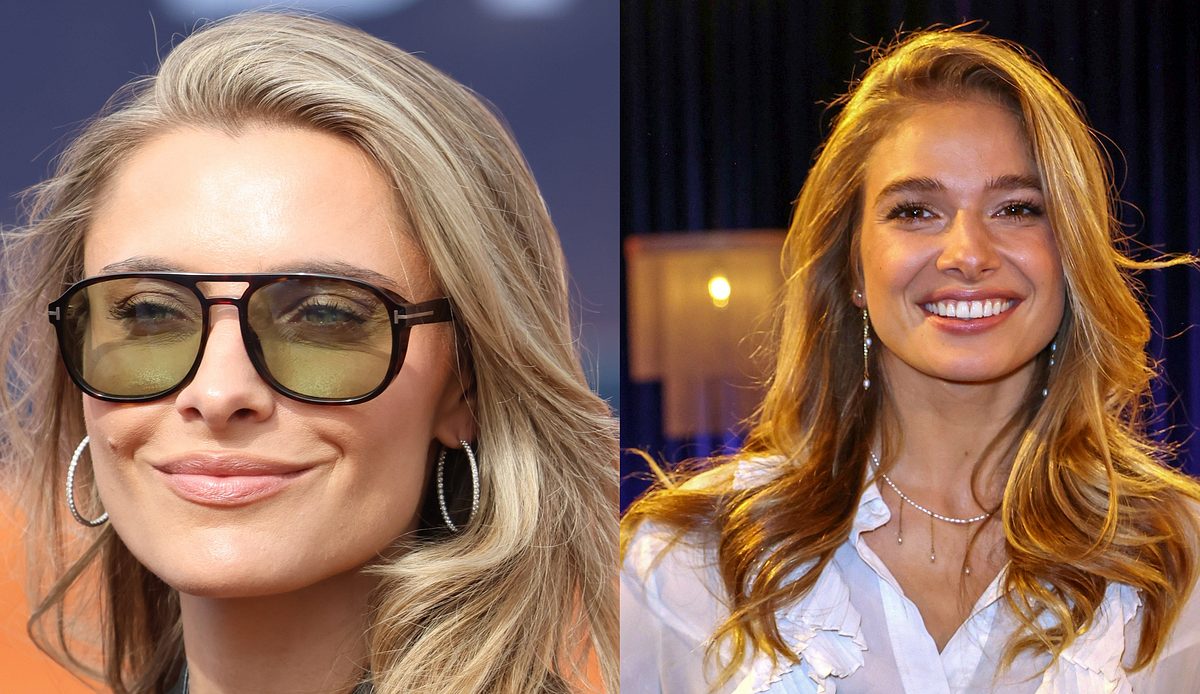 Streit bei Sophia Thomalla und Lola Weippert Sophia Thomalla und Lola Weippert grinsen auf dieser Collage in die Kameras, doch sie sollen Streit haben
