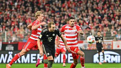 Harry Kane Doekhi Union Spiel - Foto:  IMAGO / Beautiful Sports