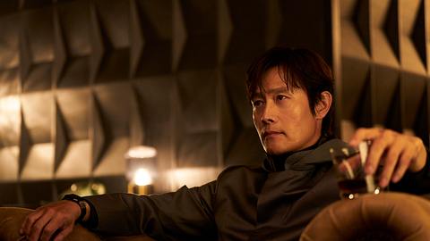 Squid Game: Der Frontmann in seinem Sessel - Foto: No Ju-han/Netflix
