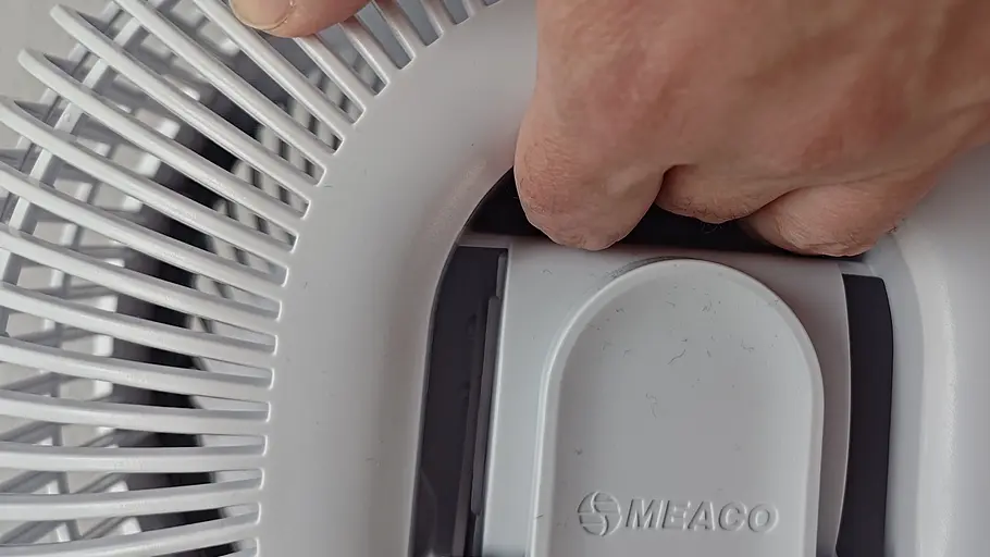 Tragegriff des Standventilators Meaco Sefte 10 Pro Tragegriff des Standventilators Meaco Sefte 10 Pro
