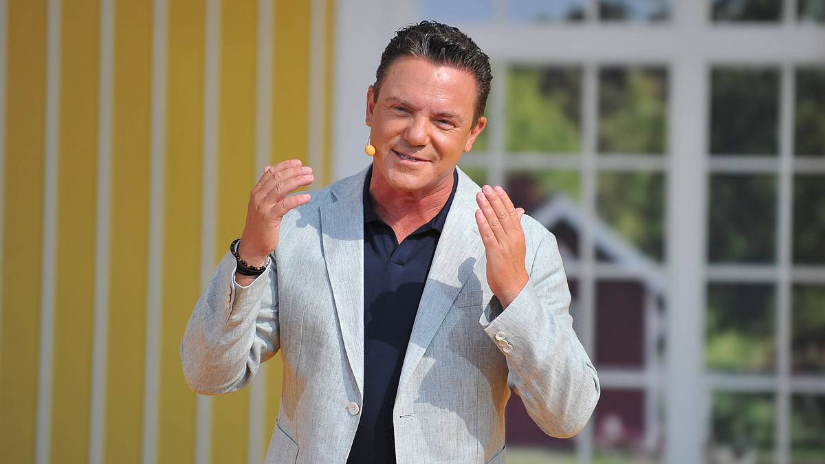 Stefan Mross bei einer Immer wieder sonntags-Show