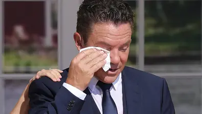 Stefan Mross ist sichtlich betroffen. - Foto: IMAGO / Bildagentur Monn Stefan Mross ist sichtlich betroffen. - Foto: IMAGO / Bildagentur Monn