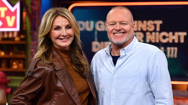 Frauke Ludowig und Stefan Raab - Foto: RTL / Julia Feldhagen