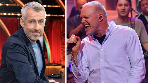 Stefan Raab und TV-Total-Moderator Sebastian Pufpaff - Foto: RTL / Raab Entertainment / Julia Feldhagen; ProSieben / Willi Weber