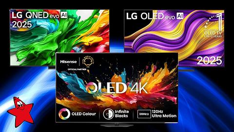stiftung warentest neue fernseher deals - Foto: Hisense/LG/TV Movie