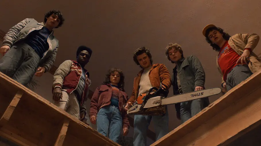 „Stranger Things 5“ Die Hauptcharaktere in „Stranger Things 5“.