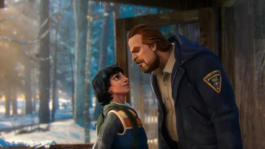 Animationscharaktere der neuen Netflix-Serie „Stranger Things: Tales from 85“.