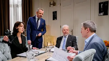 (v. l. n. r.) Krista Birkner, Sven Waasner, Dirk Galuba, Dieter Bach. - Foto: ARD/WDR/Christof Arnold (v. l. n. r.) Krista Birkner, Sven Waasner, Dirk Galuba, Dieter Bach. - Foto: ARD/WDR/Christof Arnold