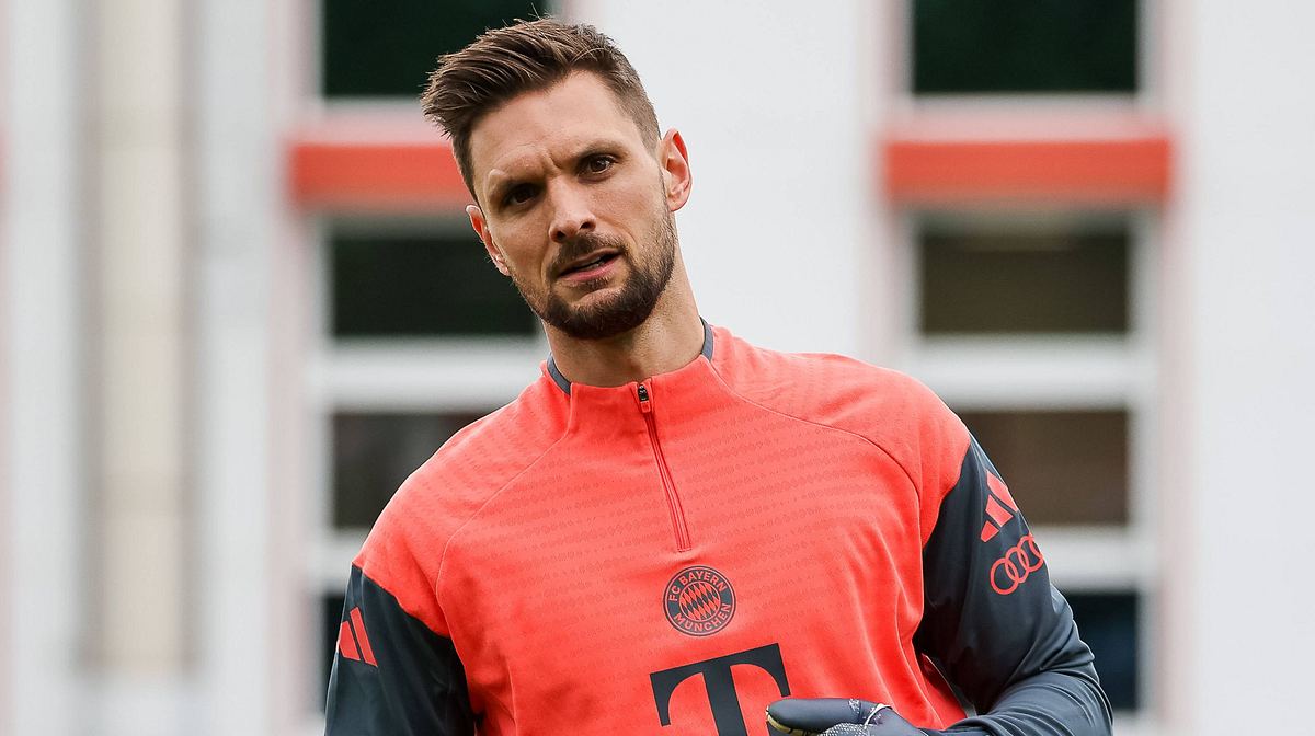 Sven Ulreich während des Trainings für den FC Bayern München Sven Ulreich während des Trainings für den FC Bayern München