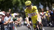 Der Slowene Tadej Pogacar vom UAE Team Emirates XRG, aufgenommen beim Start der 4. Etappe der Tour de France 2026 - Foto: IMAGO / Belga Der Slowene Tadej Pogacar vom UAE Team Emirates XRG, aufgenommen beim Start der 4. Etappe der Tour de France 2026 - Foto: IMAGO / Belga