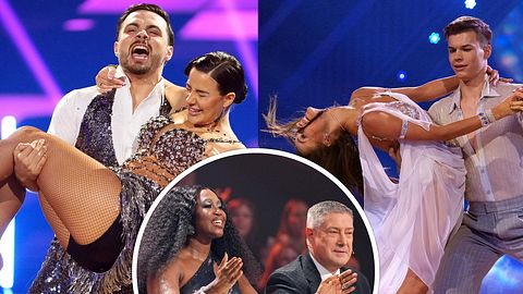 Leyla Lahouar und Sergiu Maruster, Taliso Engel und Patricija Ionel - Foto: RTL