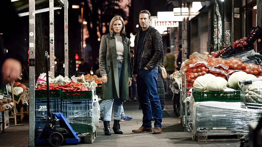 Tatort: Verborgen / Thorsten Falke (Wotan Wilke Möhring) und Julia Grosz (Franziska Weisz)