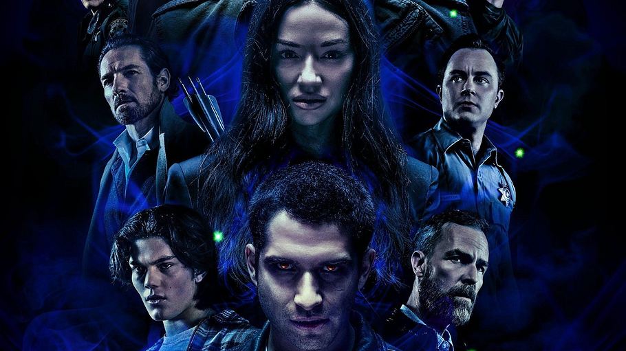 teen wolf: the movie: Die Hauptdarsteller des Films in blauer Kleidung