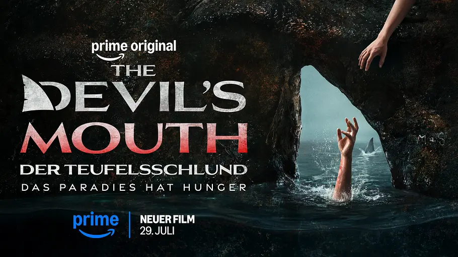 „The Devil's Mouth - Der Teufelsschlund“ „The Devil's Mouth - Der Teufelsschlund“ läuft ab dem 29. Juli bei Prime Video.