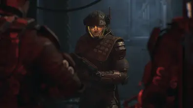 Ein Screenshot zu The Expanse: Osiris Reborn zeigt einen Protagonisten im Raumanzug! - Foto: Owclat Games