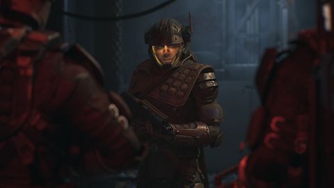 Ein Screenshot zu The Expanse: Osiris Reborn zeigt einen Protagonisten im Raumanzug! - Foto: Owclat Games