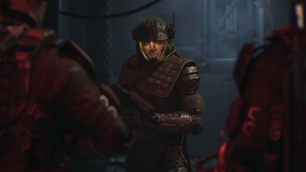 Ein Screenshot zu The Expanse: Osiris Reborn zeigt einen Protagonisten im Raumanzug! - Foto: Owclat Games