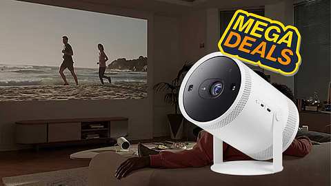 The Freestyle Projektor von Samsung im Angebot - Foto: Samsung/TVM-Montage